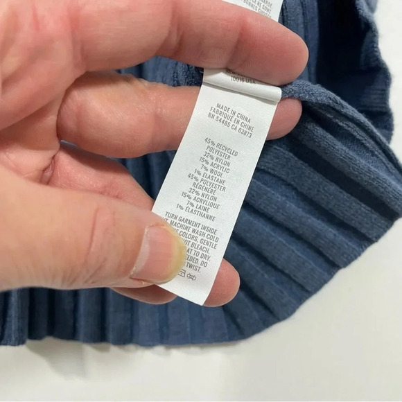 New Aerie Take Charge Sweater Skirt Blue - Picture 4 of 7